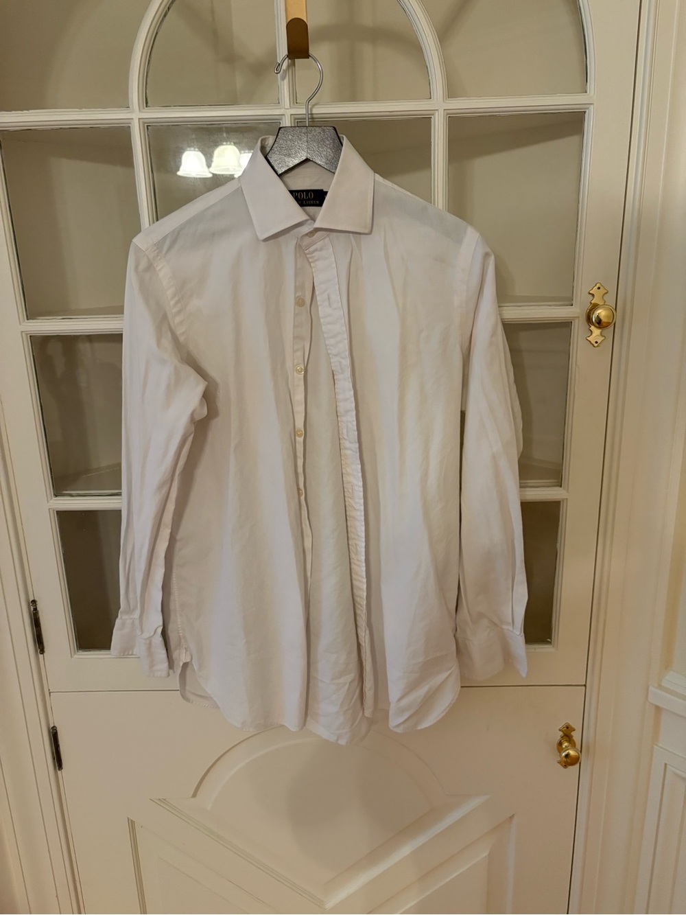 Polo by Ralph Lauren White Men's Dress Shirt 15 32/33